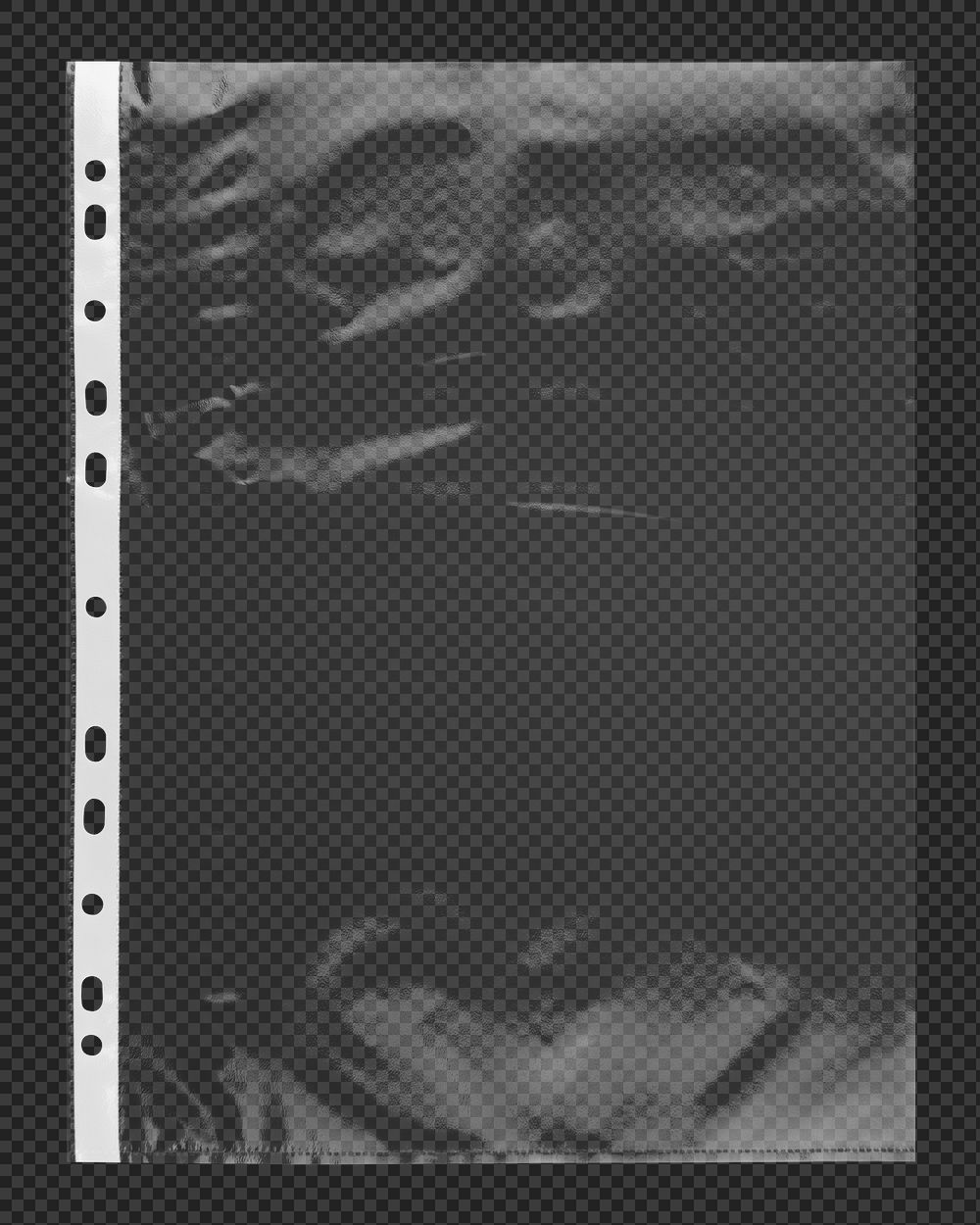 Folder insert png, transparent background