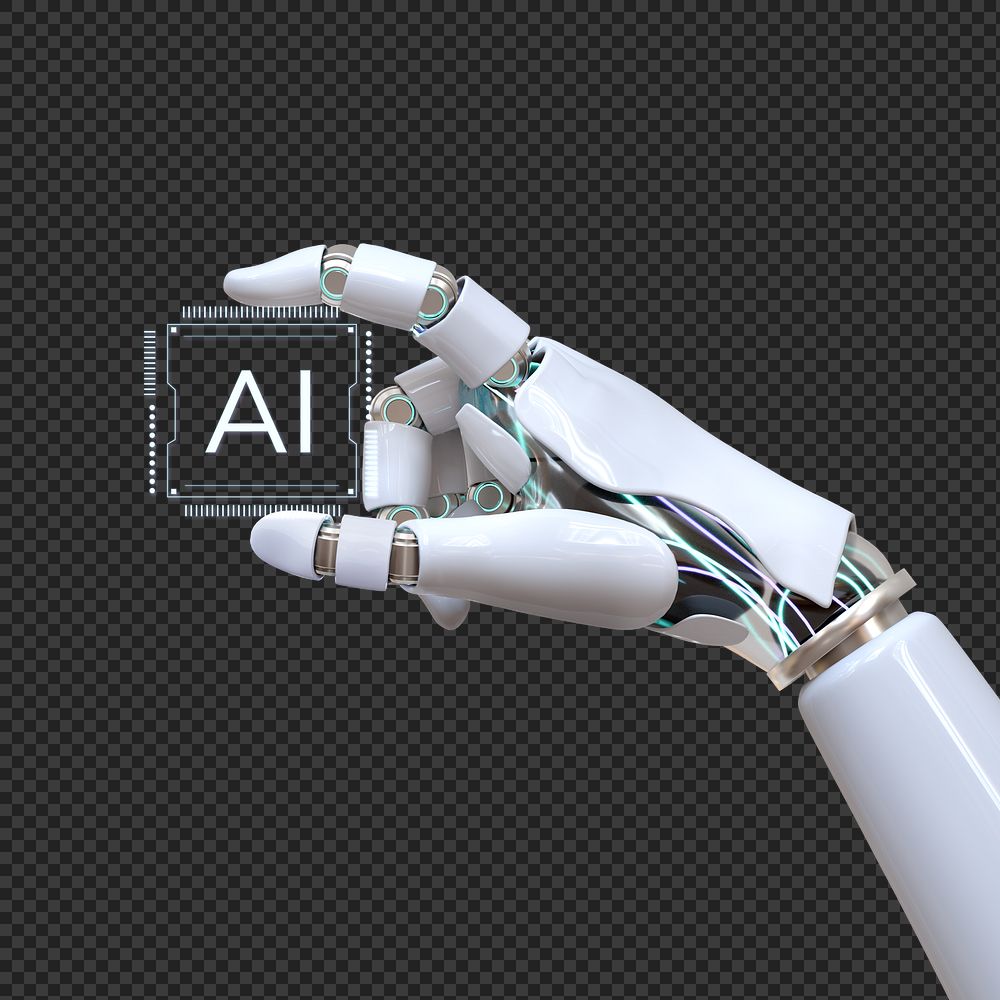Png AI chip artificial intelligence, future technology innovation