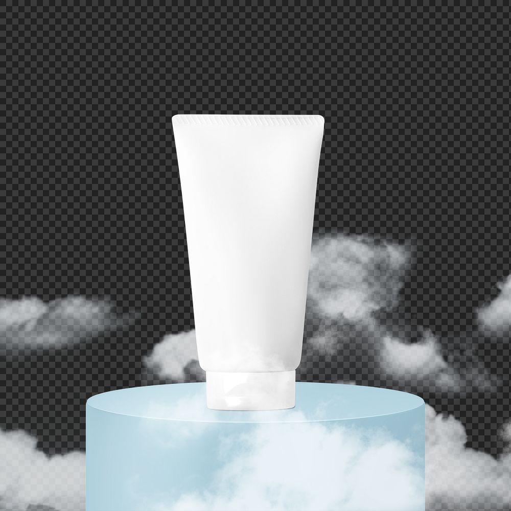 Tube png, cosmetic product packaging