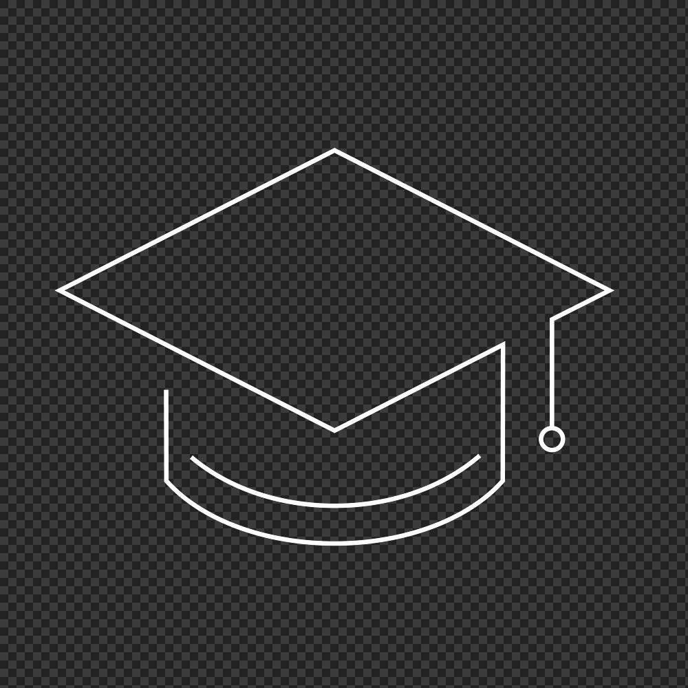 Graduation cap education icon png Free Icons Sticker rawpixel