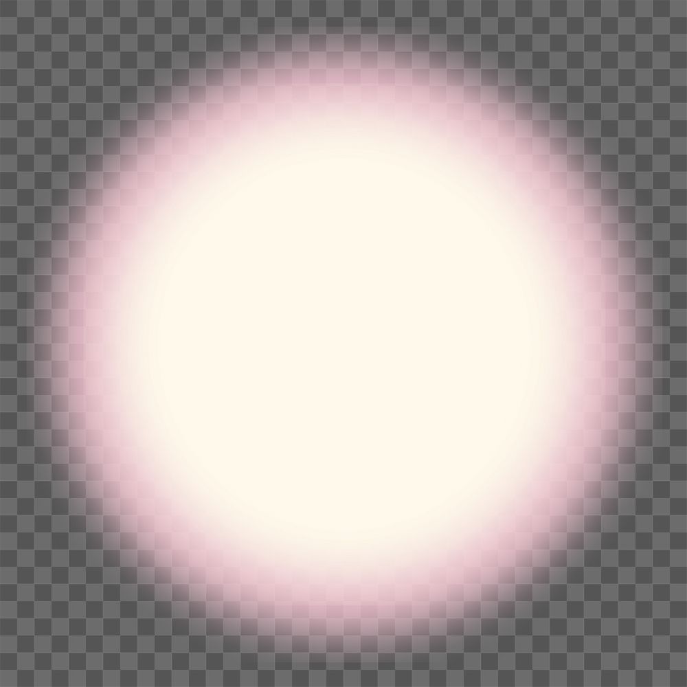 Pastel circle png sticker on transparent background