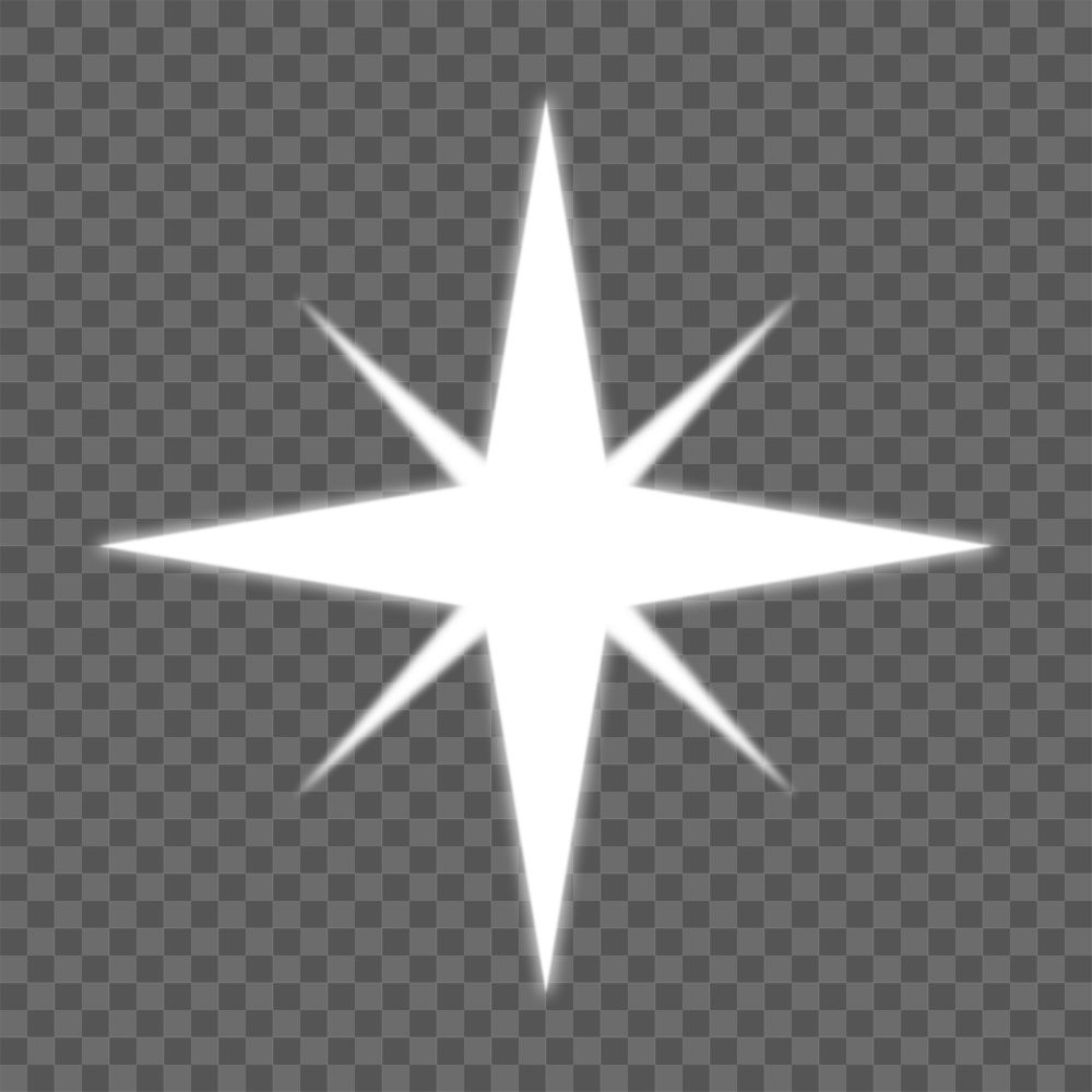 Sparkle star png symbol, white | Premium PNG Sticker - rawpixel