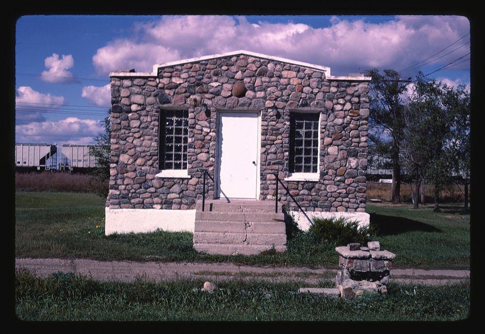 Stone building, Roscoe, South Dakota Free Photo rawpixel