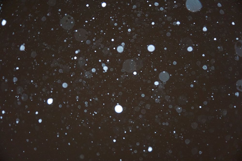 Falling snow on dark sky. | Free Photo - rawpixel