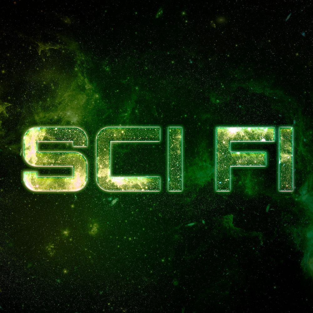 SCI FI text typography stellar | Free Photo - rawpixel