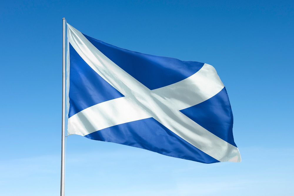 Waving Scotland flag, national symbol, | Free Photo - rawpixel