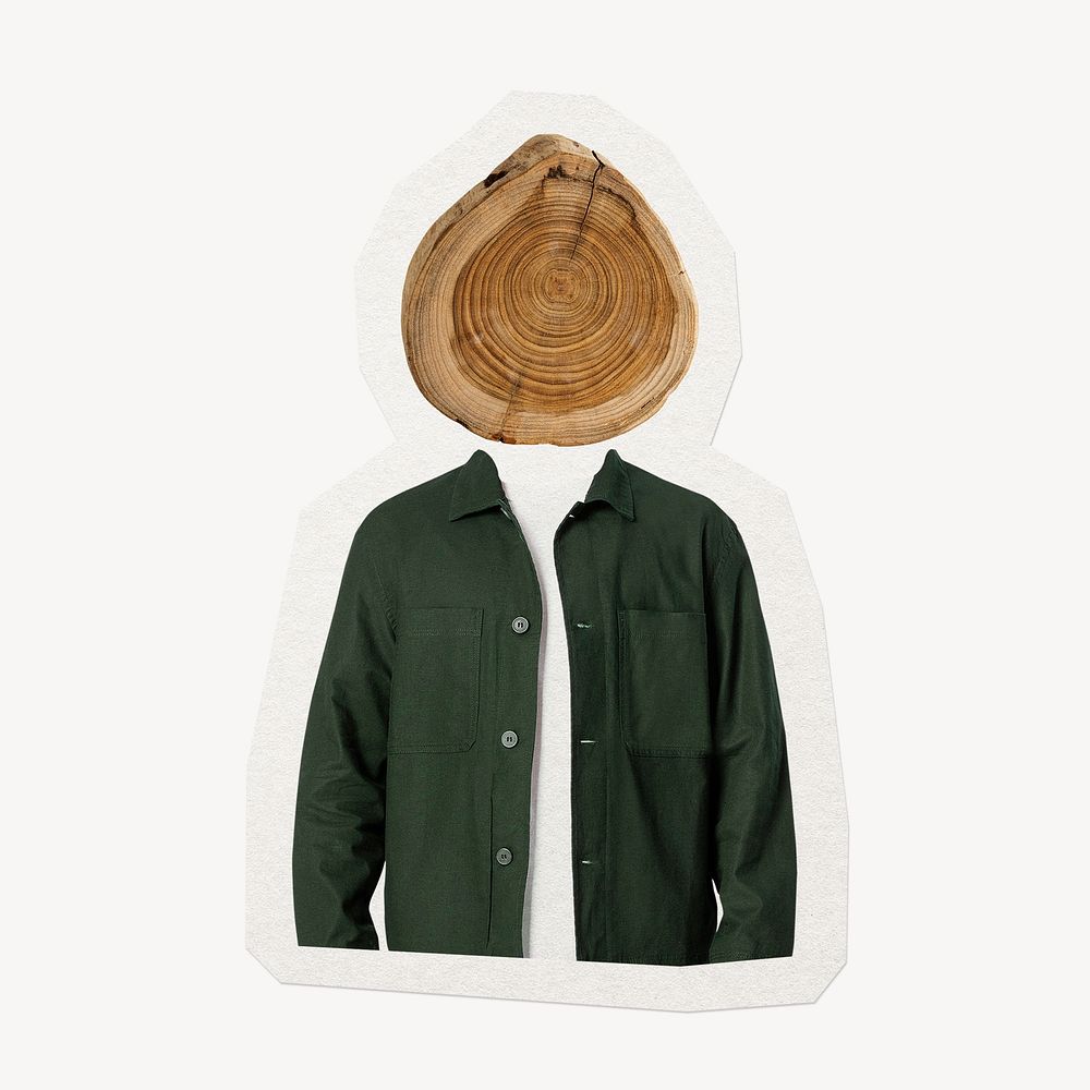 Timber head man, environment remixed Premium Photo rawpixel