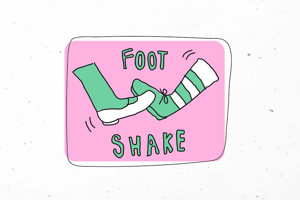 Foot shake vector social distancing Free Vector rawpixel