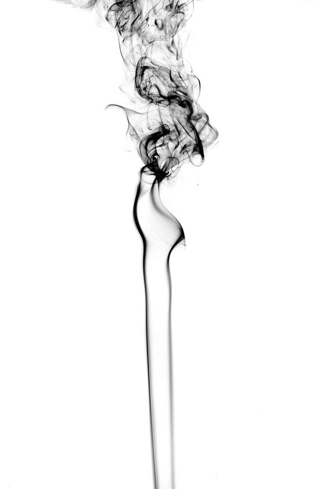 Black smoke effect design element Premium PSD rawpixel