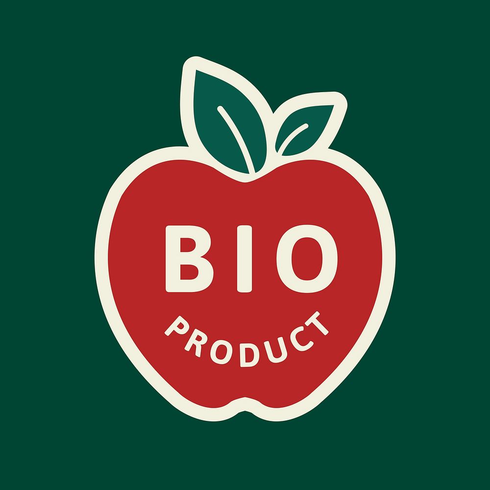 Bioproducts business logo for food | Free Photo - rawpixel