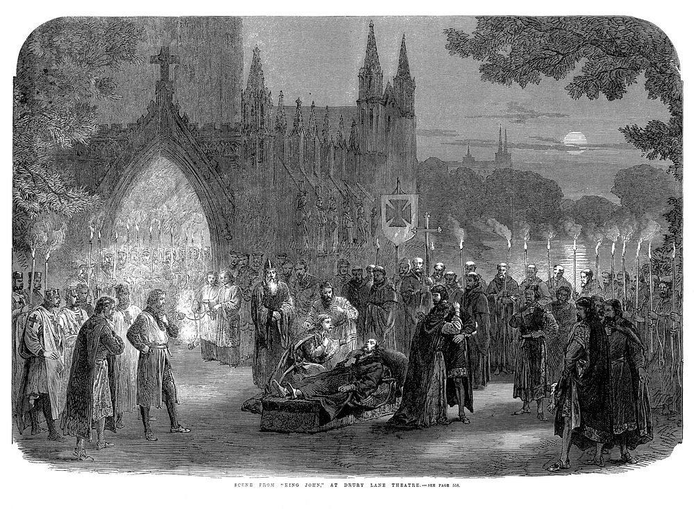 SCENE FROM "KING JOHN" AT Free Photo rawpixel