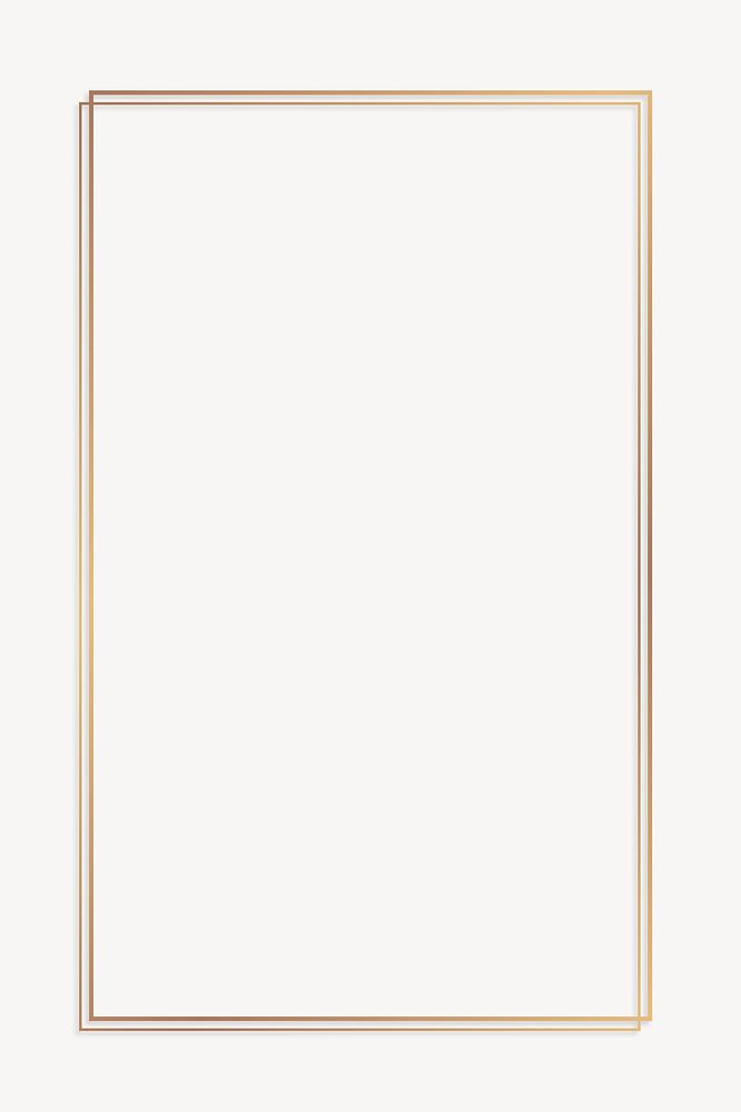 Gold frame collage element psd Free PSD rawpixel