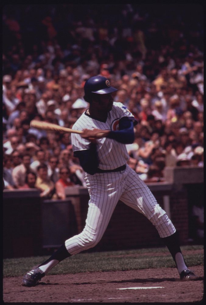 A Chicago Cubs Batter Awaits | Free Photo - rawpixel