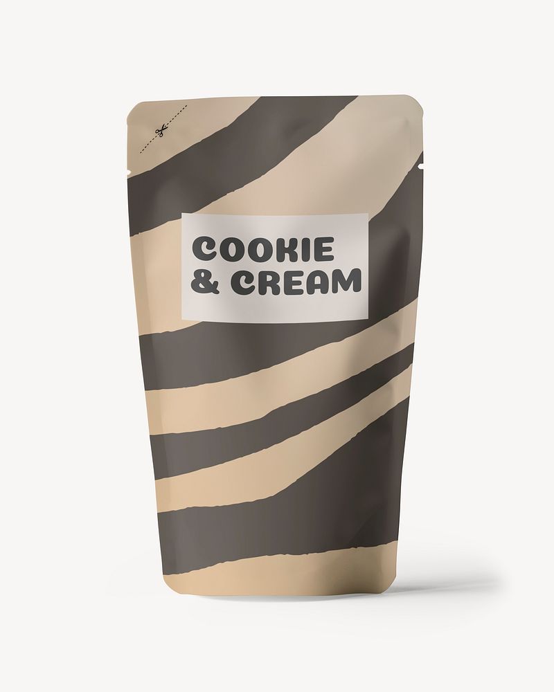Cookie bag mockup psd Free PSD Mockup rawpixel