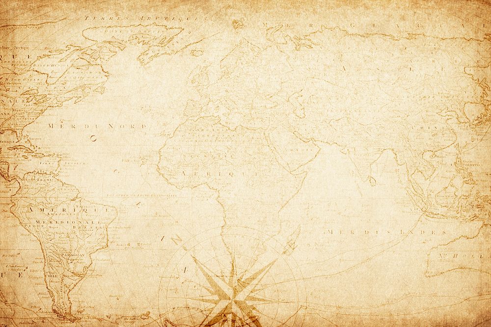 Vintage world map background, old | Premium Photo - rawpixel