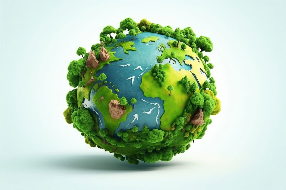 Planet sphere nature earth. AI | Free Photo Illustration - rawpixel