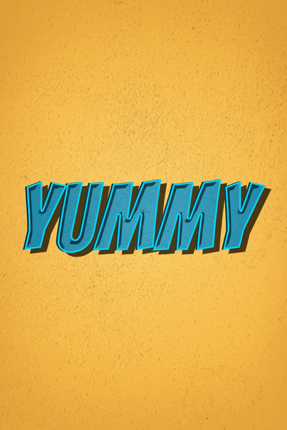 Yummy comic retro style typography | Free Photo - rawpixel