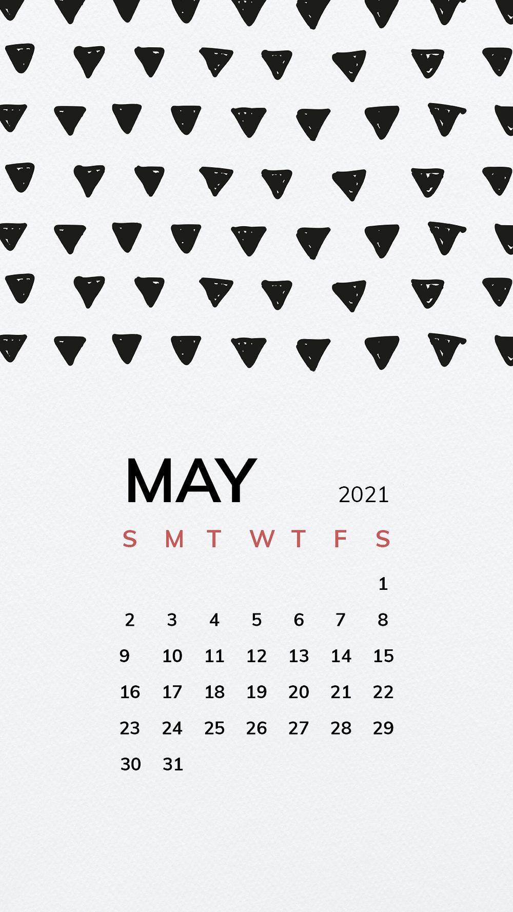Calendar 2021 May printable template | PSD - rawpixel