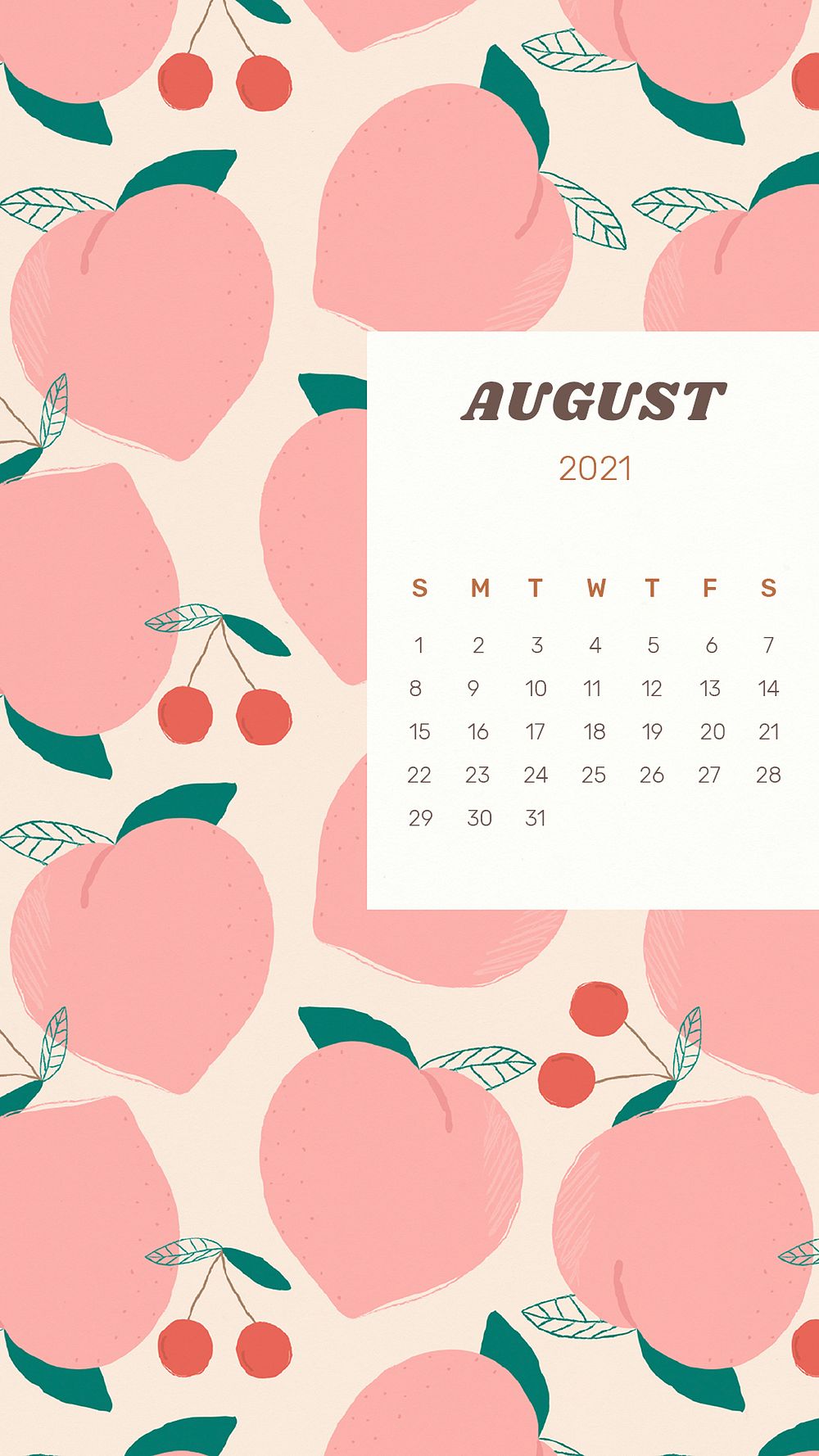 Calendar 2021 August printable template | Premium PSD - rawpixel