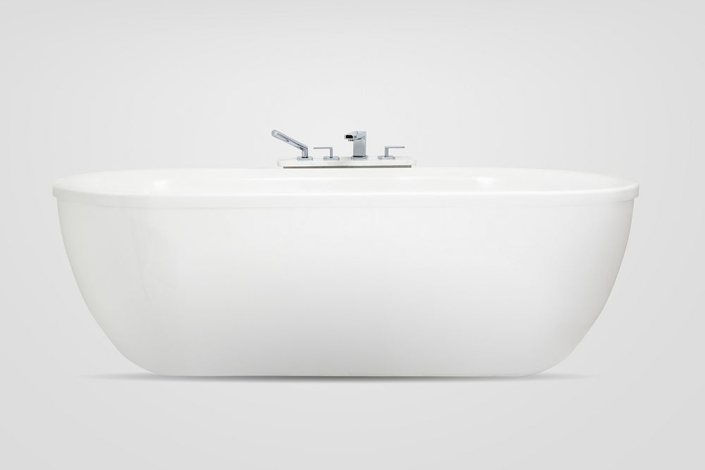 Freestanding Modern Bathtub Mockup Psd | Premium PSD Mockup - Rawpixel