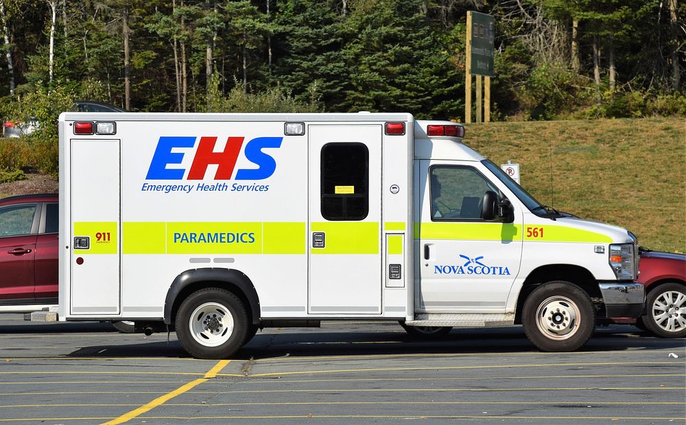 Halifax NS Ambulance. Free Photo rawpixel