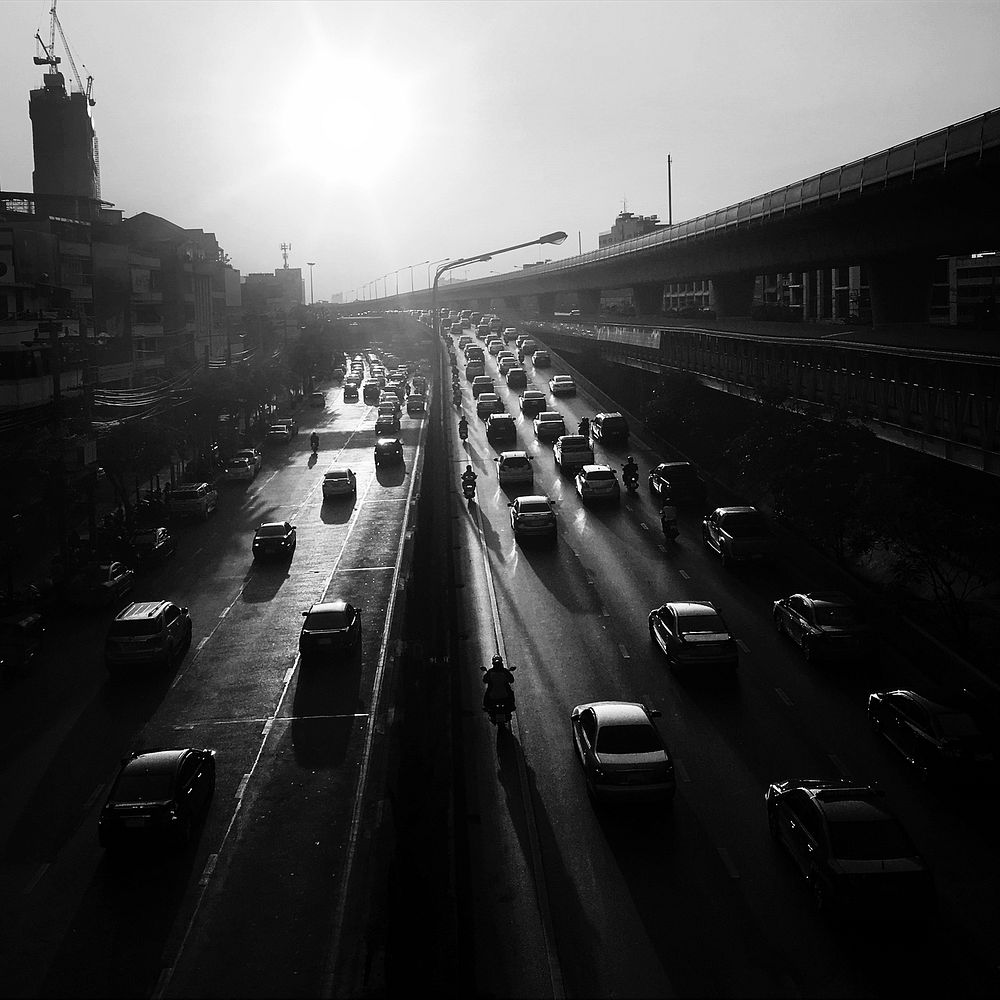 Street Busy Road Car Crowded Free Photo rawpixel