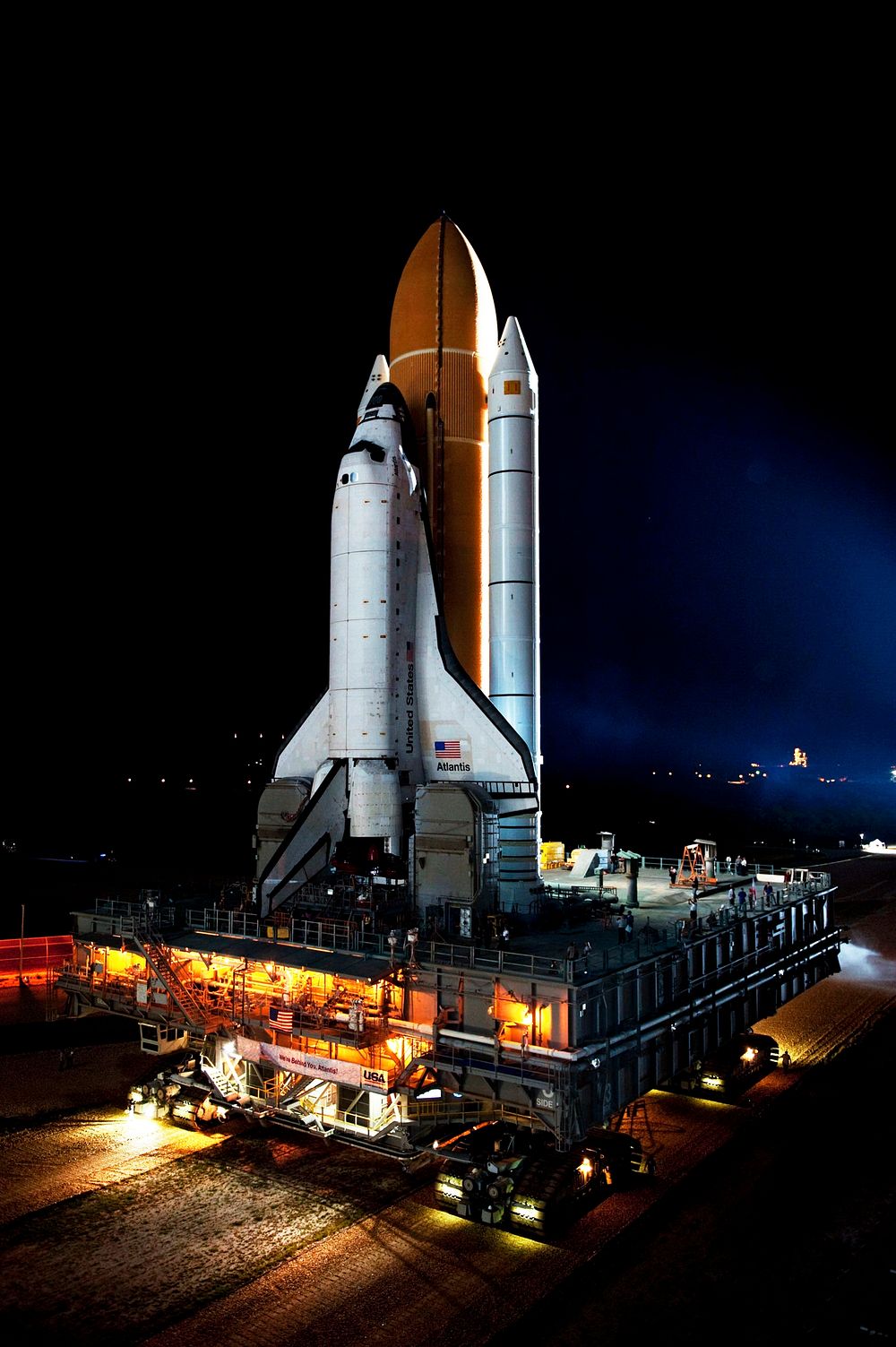 Space Shuttle Atlantis, Attached To Its | Free Photo - Rawpixel