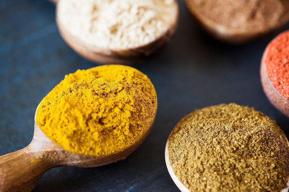 Closeup of mixed spice powder Free Photo rawpixel
