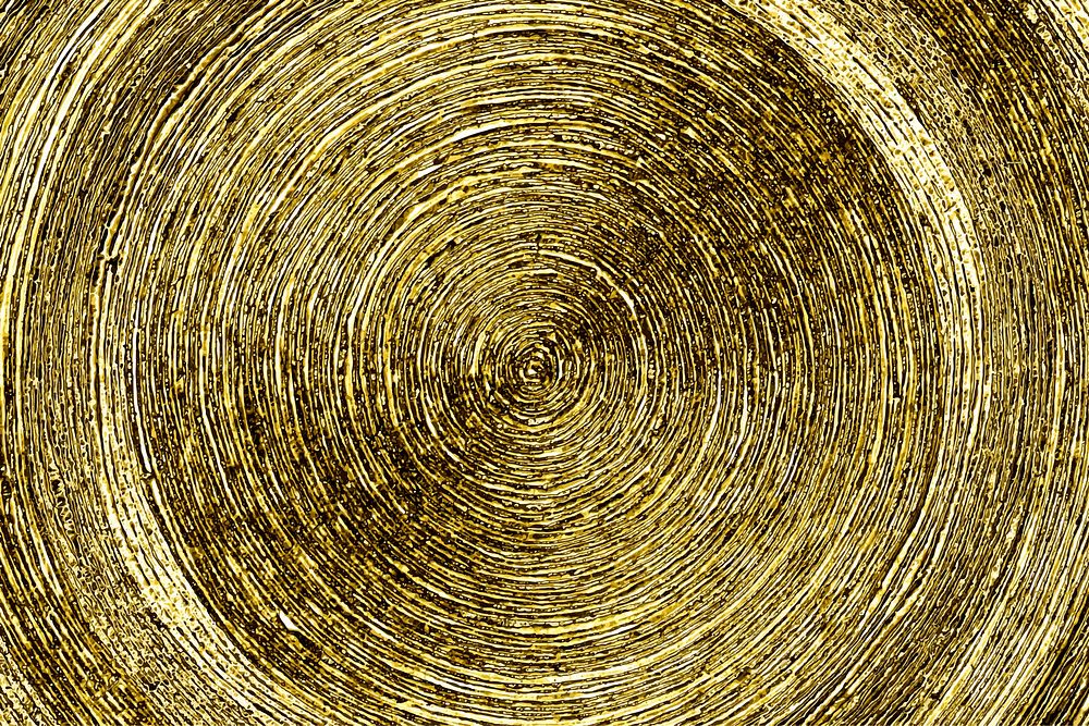 Gold circle patterned background vector | Premium Vector - rawpixel