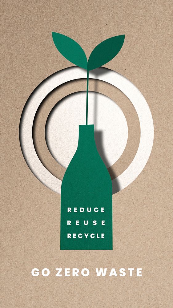Reduce Reuse Recycle template vector | Premium Vector Template - rawpixel
