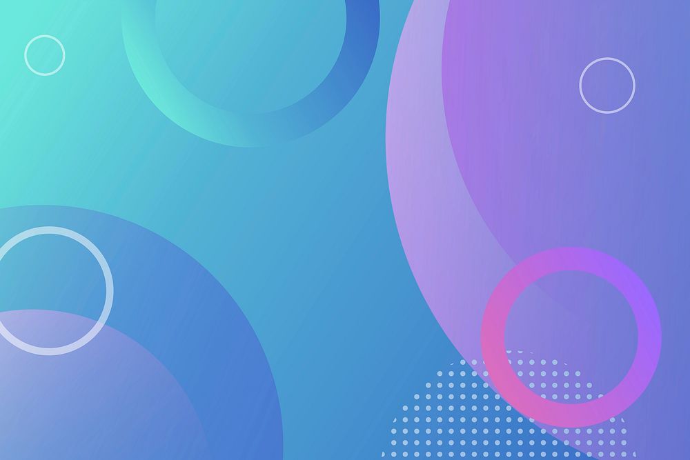 Colorful Round Modern Background Vector 