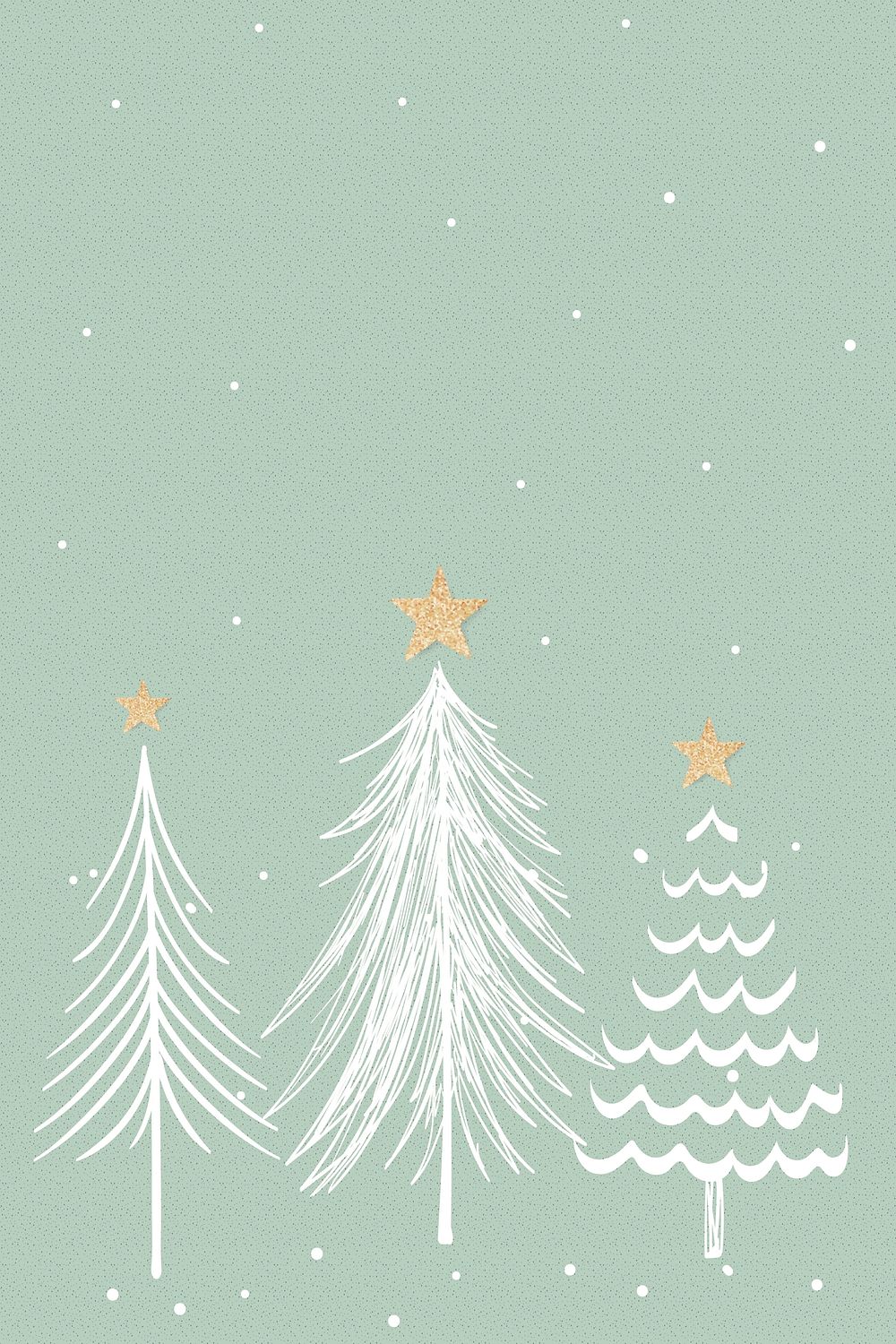 Green Christmas background, aesthetic pine | Free Photo - rawpixel