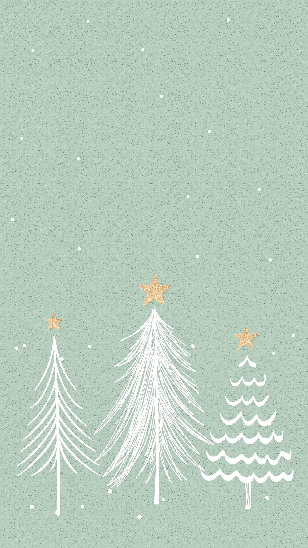 Aesthetic Christmas iPhone wallpaper, winter | Premium Vector - rawpixel