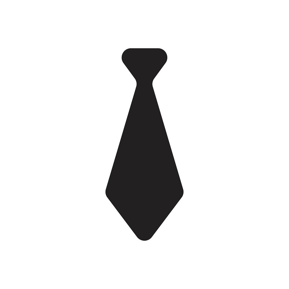 Isolated necktie symbol on background | Free Icons - rawpixel