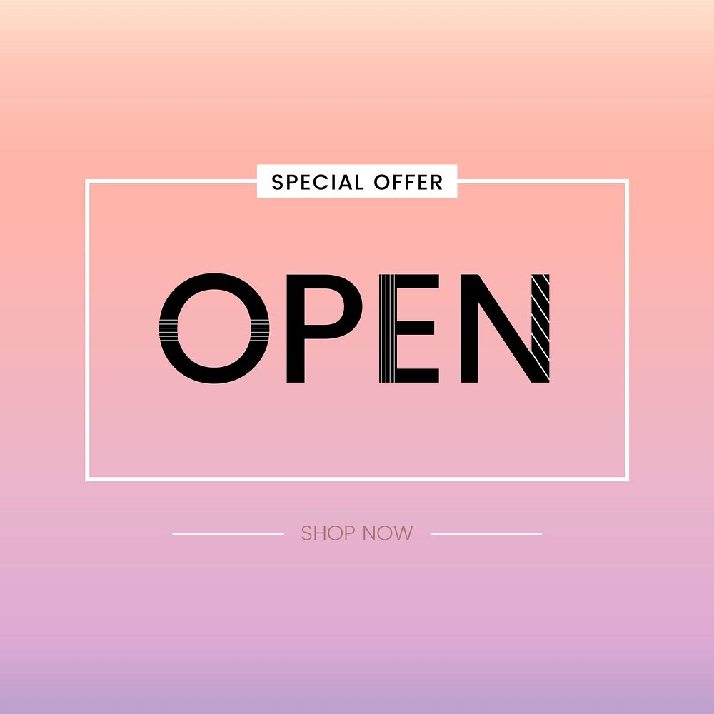 open-sign-special-offer-vector-free-vector-rawpixel