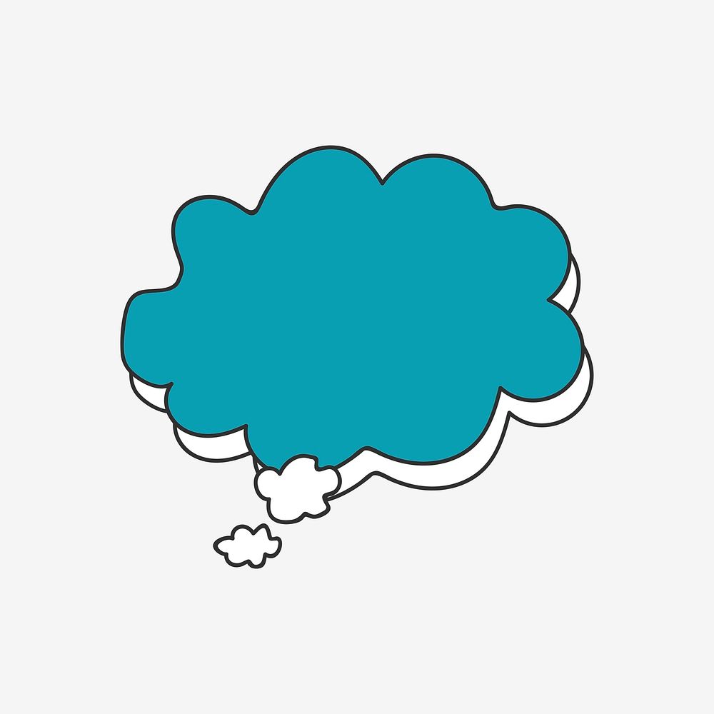 Blue Speech Bubble Icon Vector | Free Vector - Rawpixel