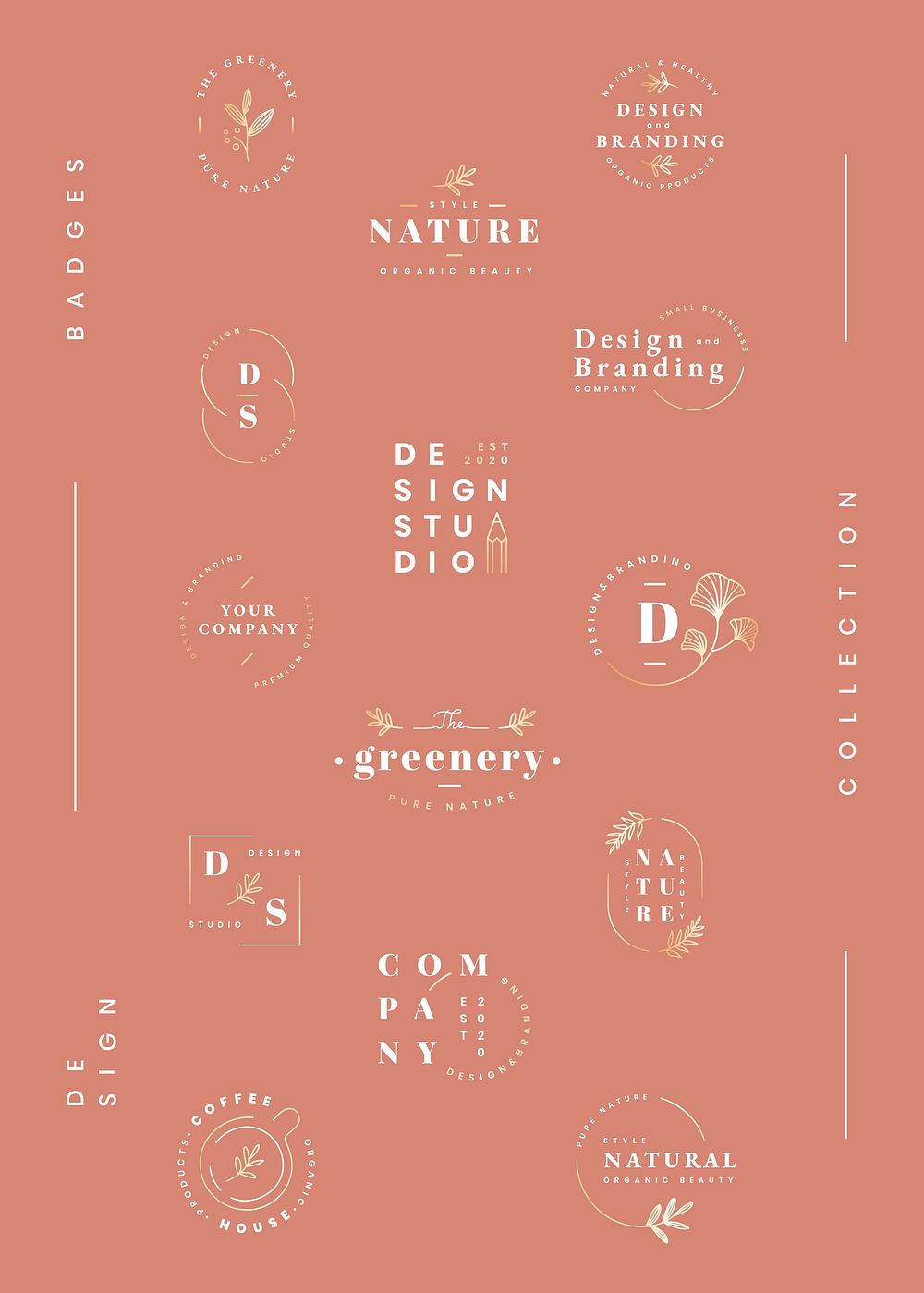 Floral brands and logo designs | Free Vector - rawpixel