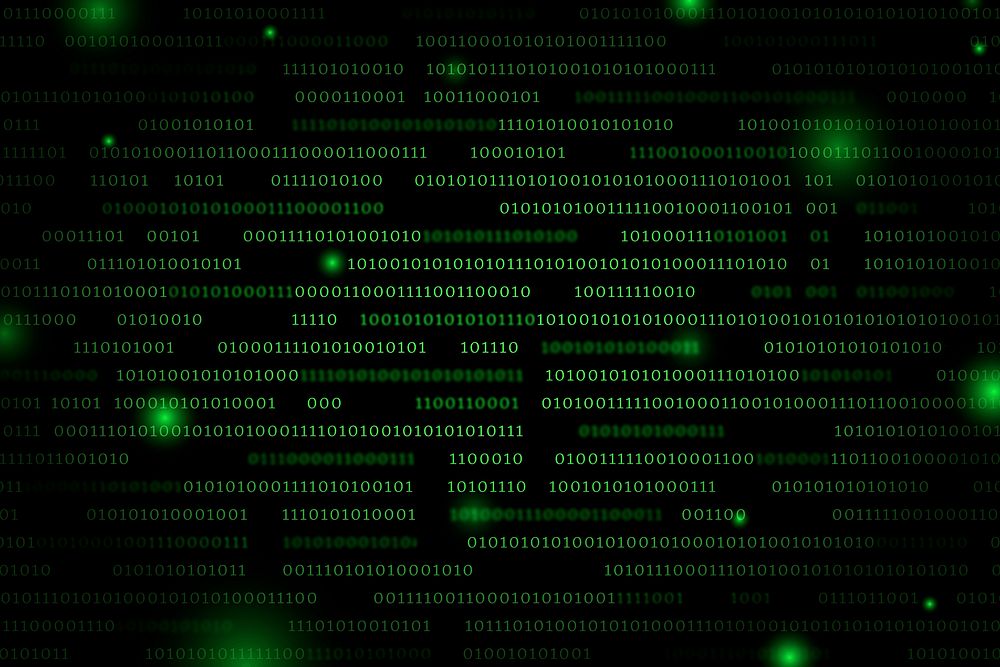 Stream of binary code design | Free Vector - rawpixel