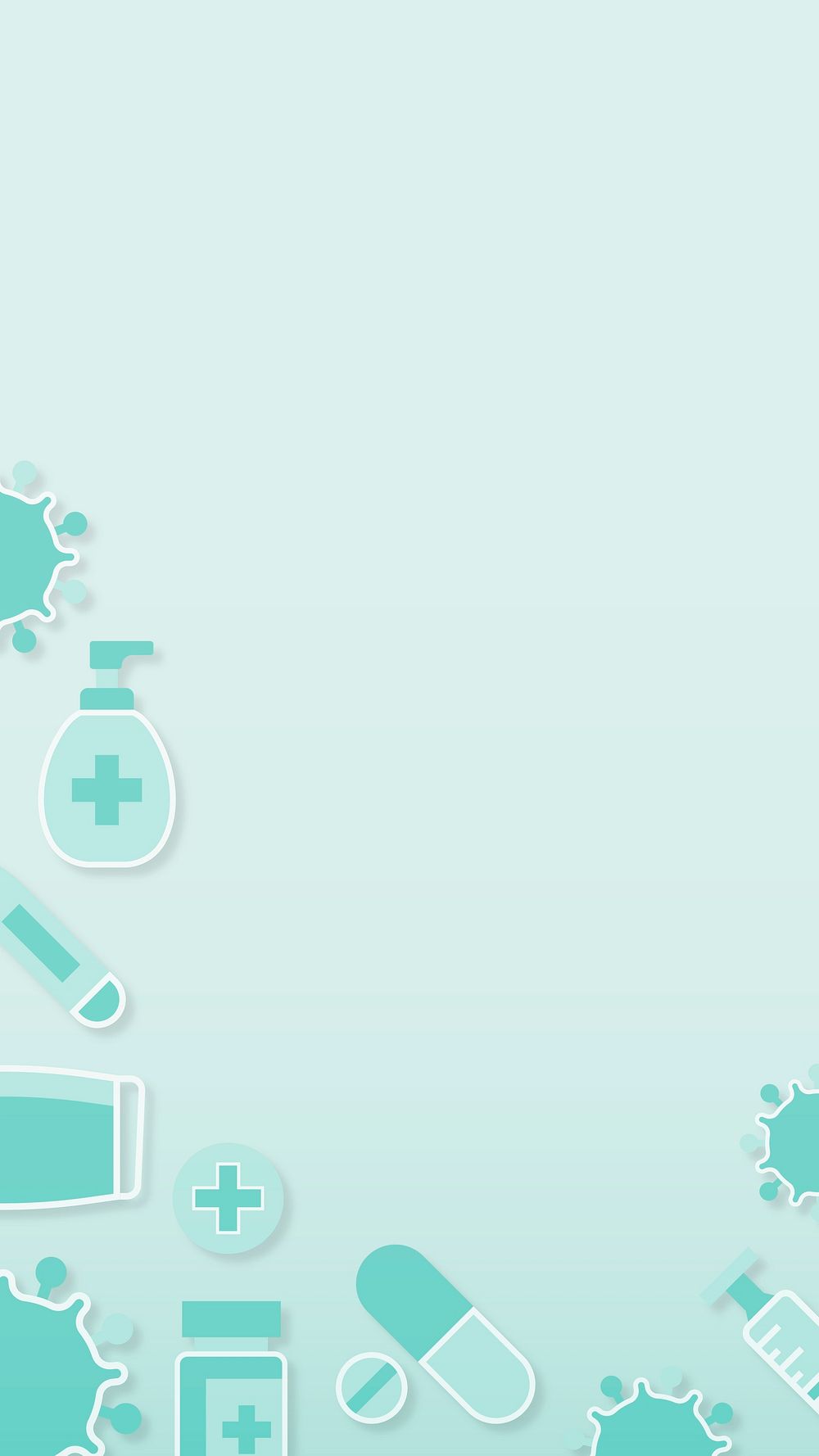 Clean medical background vector | Free Vector - rawpixel