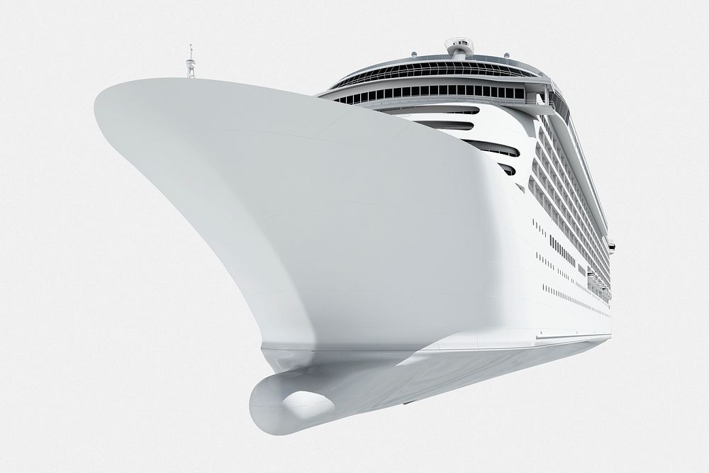 cruise ship bow shape