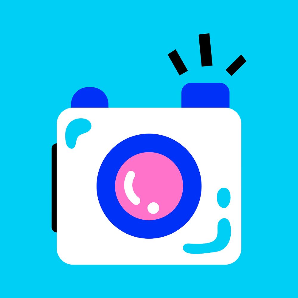 Cute camera icon psd | Premium PSD - rawpixel