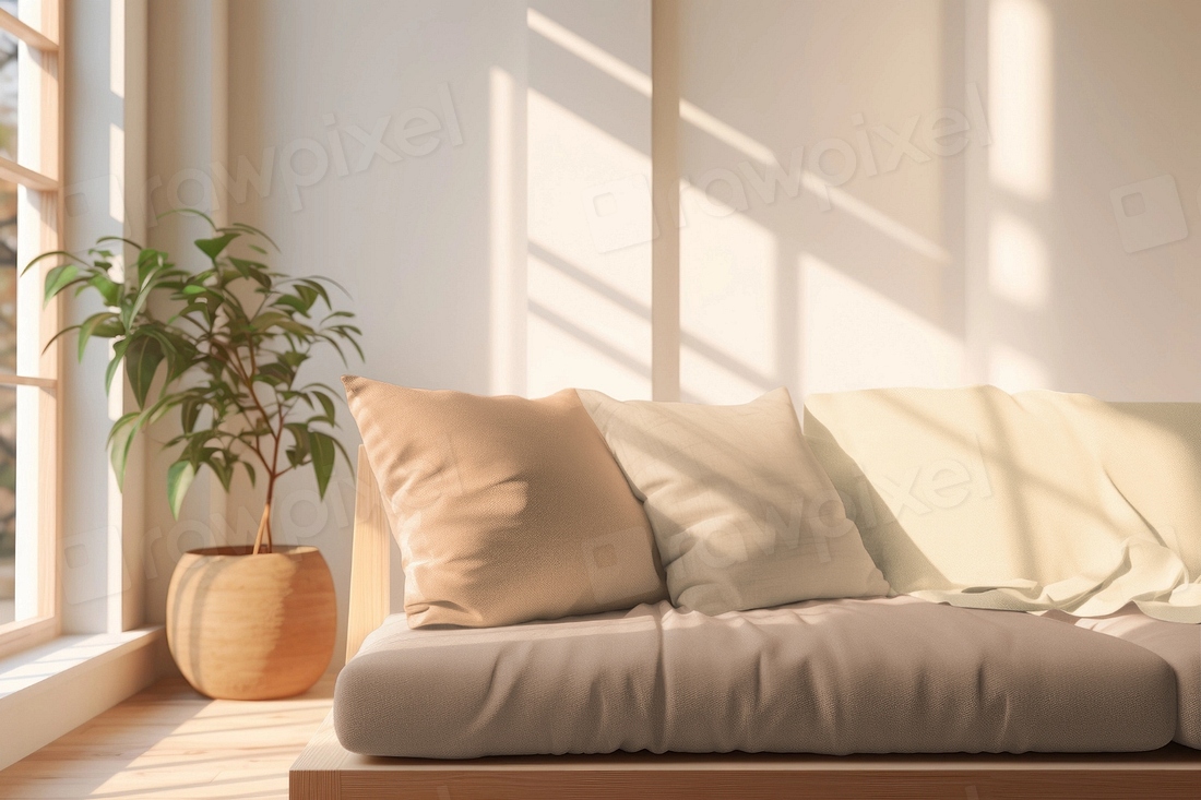 Living room interior mockup, editable | Premium Mockup Generator - rawpixel