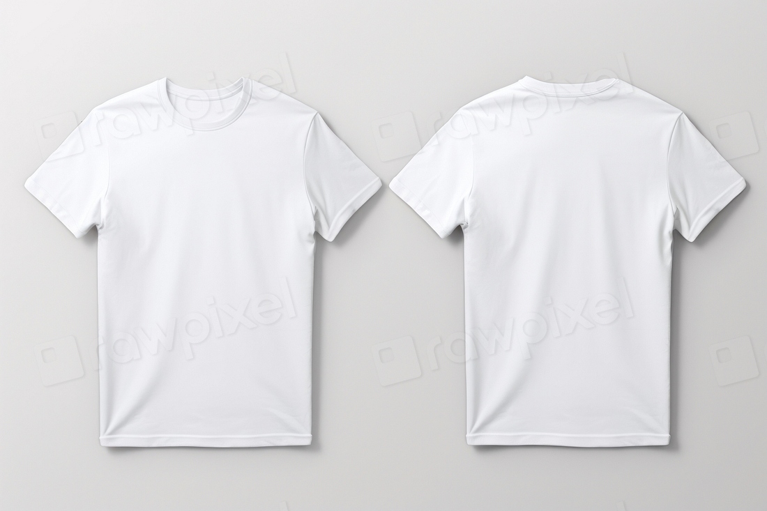 Blank white tshirt mockup clothing | Premium Photo - rawpixel