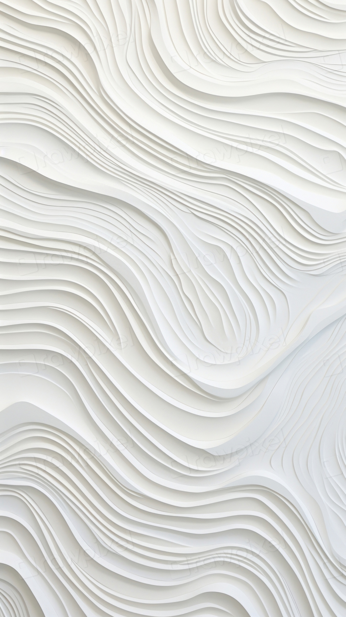 Wave pattern white wall backgrounds. | Premium Photo - rawpixel