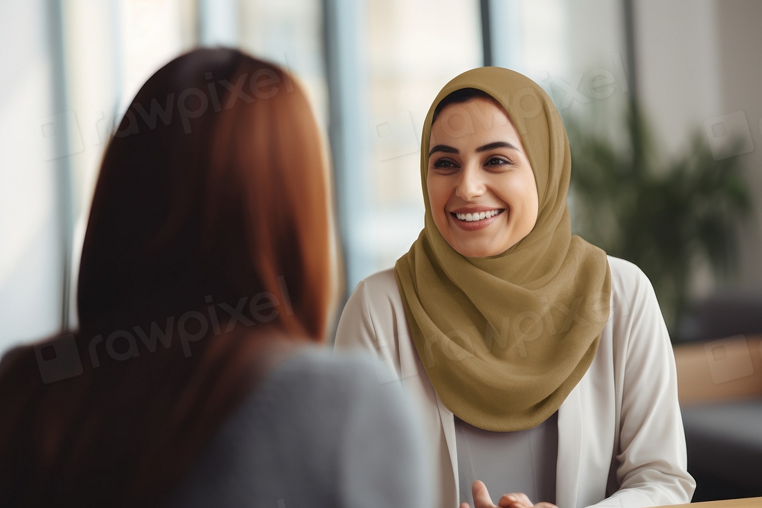 Muslim woman's hijab mockup psd | Premium PSD Mockup - rawpixel