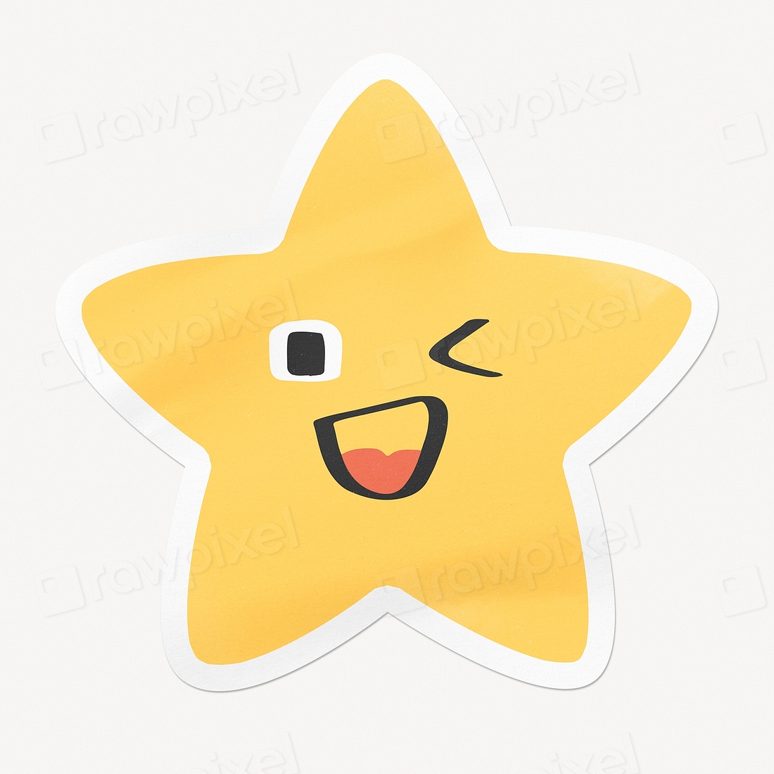 Star Shape Sticker Mockup Isolated Premium Psd Mockup Rawpixel