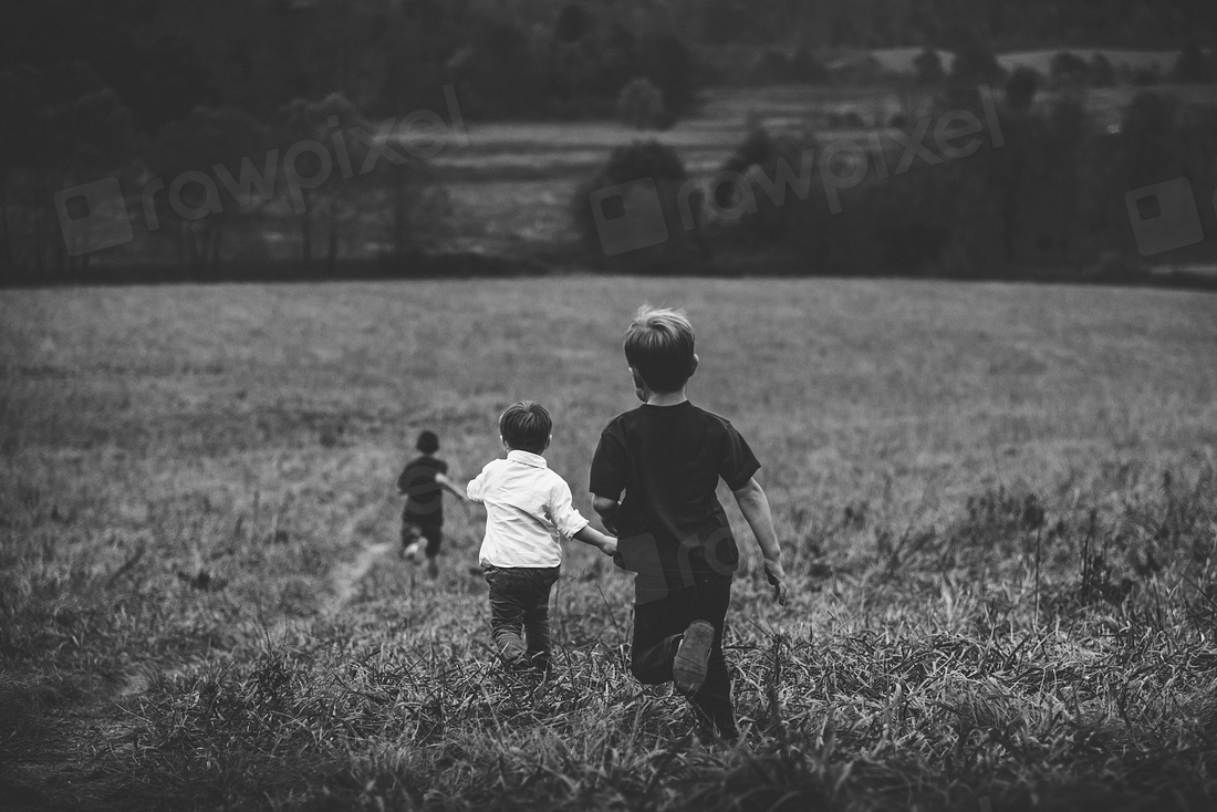 Free kids running field image, | Free Photo - rawpixel
