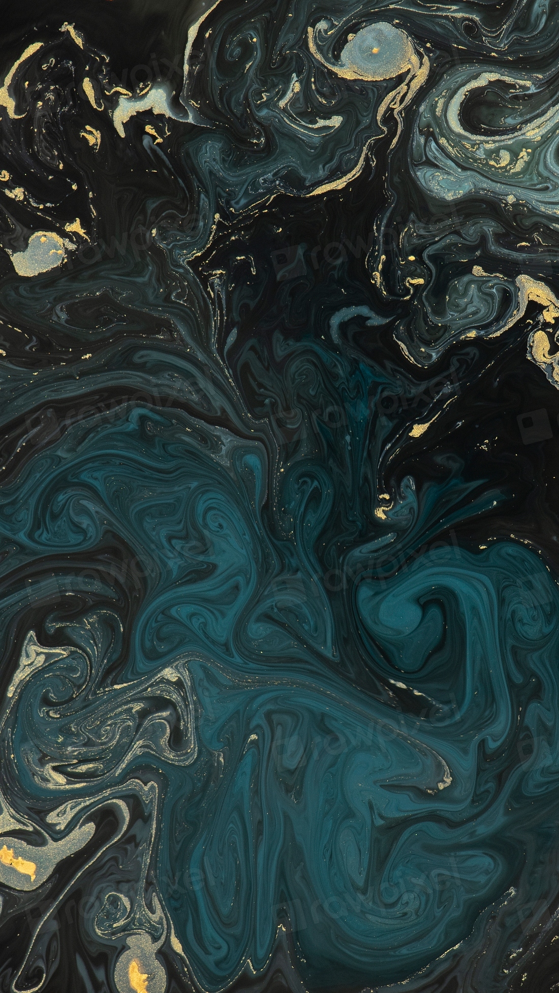 Dark Iphone Wallpaper, Abstract Fluid 