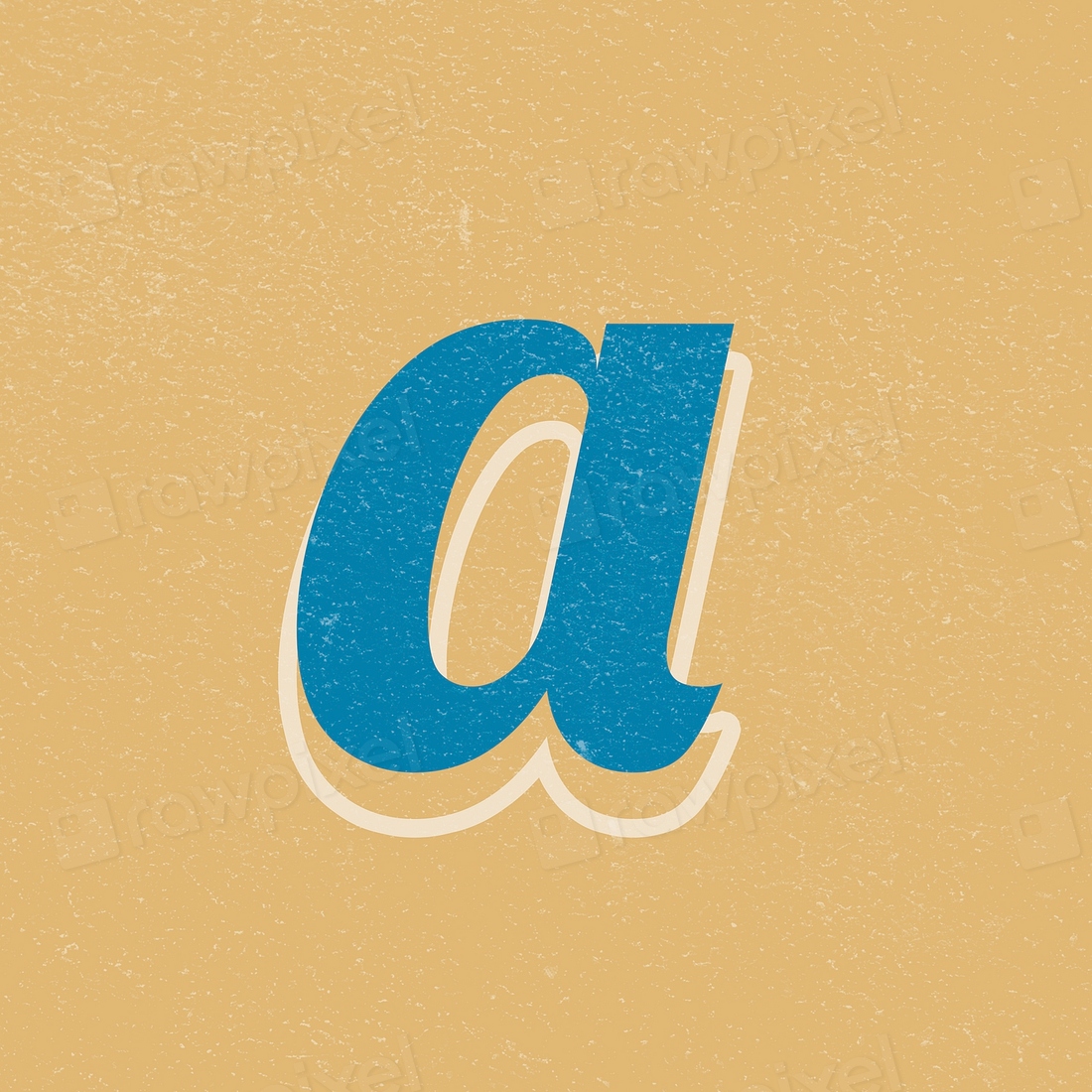 Letter a psd alphabet lettering | Premium PSD - rawpixel