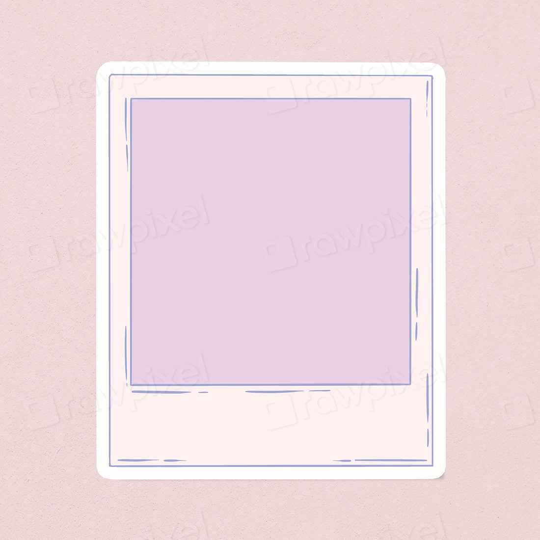 Instant photo frame sticker overlay | Premium PSD - rawpixel